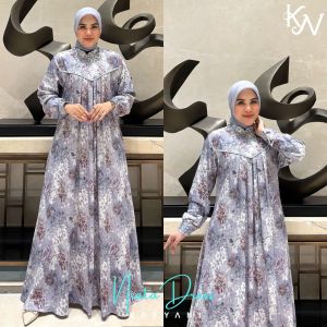NIDSATA KAYYANI DRESS GAMIS MODE TERBARU TERLARIS BEST SELLER 100%ASLI REAL