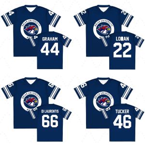 2026 Summer Off Campus Briar University Jersey Graham 44 22 Di Laurentis 66 Tucker46 T-Shirt V-Neck Short Sleeve Men Women Tees