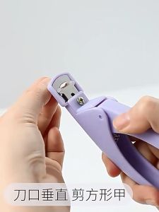 Nail Art Clipper Trimmer False Nail Tips Round Edge Cutters Stainless Nails Clipper Manicure Cutter Tool