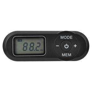 Compact LCD Digital Radio with Rechargeable Battery Mini FM Player Retro Portable Radio for Travel and Camping