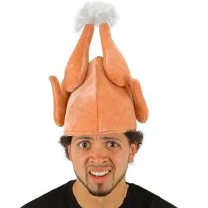 Turkey Hat Chicken Leg Hat Mardi Gras Thanksgiving Decoration Adult Party Funny Party Favors Adjusting Atmosphere