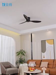 42/52inch Nordic Modern Industrial Ceiling Fan Big size Strong Wind With Remote Silent 6 Speeds 3 Blades Dc Inverter Fan