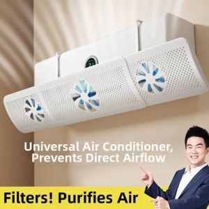 QIAOLESEN | Wind Deflecting Air Conditioning Plate Wall-mounted No Assembly Required for New Mothers