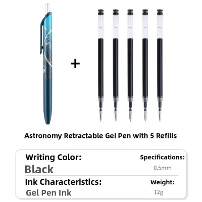 KOKUYO | Astronomy Quick Drying Click Pen 0.5mm