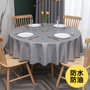 Túi Vải Tròn Chống Thấm Nước Chống Dầu Dày Sang Trọng Cho Bàn Ăn PVC Chống Bỏng Sử Dụng Tại Nhà