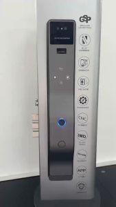 Home biometric smart door lock Full automatic Smart lock Camera monitor Door lock password/fingerprint/card/bracelet/key unlocking is applicable to all doors