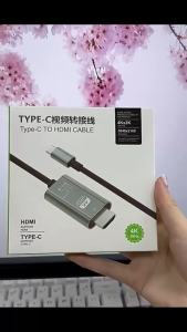 USB C to HDMI Adapter 4K 60Hz Type C Cable HDTV Converter Cable for iPhone 15 TV Converter MacBook Air iPad Samsung Laptop