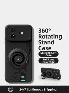Magnetic Bracket Shockproof Phone Case for Huawei Nova 16