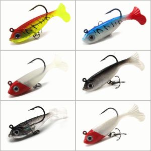 soft lure umpan mancing lembut bentuk ikan panjang 6 cm berat 7 gram