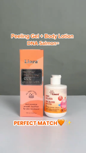 [Bundling Hemat DNA Series - 3 Pcs] LIORA Body Serum DNA Salmon 750ML + LIORA Intense Collagen Body Lotion 200ML + LIORA Peeling Gel DNA Salmon 100ML | Melembapkan Mencerahkan Eksfoliasi Lembut & Menutrisi Kulit