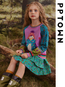 PPTOWN | Penguin Pattern Pretty Girls Sweater