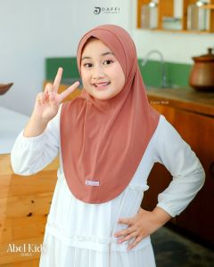 ABEL KIDS Daffi Hijab Terbaru Jilbab Anak Bayi Baby Seragam Sekolah Viral