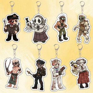 Bandai | For Outlast Miles Upshur Trager Martin Archimbaud Chris Walker Acrylic Keychain Custom Cartoons Backpack Pendant Festival Gift