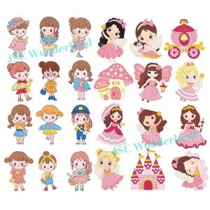 DIY Diamond Painting Sticker 12 Pieces DIY Sticker Diamond Painting Bead Handcraft DIY Craft & Art 钻石画贴纸画抖音爆款 5D儿童益智玩具贴纸画