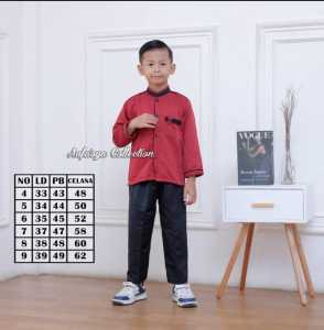 setelan Koko panjang usia 1-7 thn