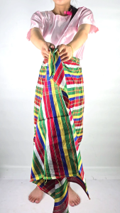 ผ้าขาวม้า ผ้าทอบ้านไร่ ตรารถไฟ เนื้อดี สีไม่ตก ขนาดใหญ่ทอพิเศษมีเย็บขอบ และไม่เย็บขอบ