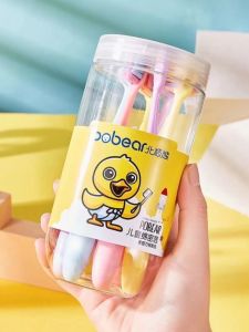 Soft Bristle Toothbrush for Children Polar Bear Brand Suitable for Ages 3-12 Teeth Replacement Period Oral Hygiene Training Care