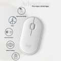 Logitech | Logitech Pebble M350: Silent, Slim, and Simply Perfect. 