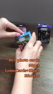 LOMO BUS 420 ชิ้น การ์ด bus แท้ Photocards สติ๊กเกอร์ bus เพราะคุณฉันส่องแสง 2024 การ์ด sunsu x bus LOMO ทีมผู้ชาย Debut ใหม่ bus because of you i shine