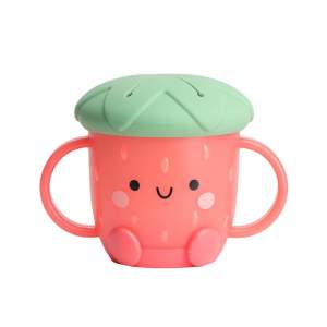 ถ้วยใส่ขนม มีฝากันหก Snack Cup ถ้วยขนมเด็ก ฝาซิลิโคนฟู้ดเกรด Itzy Ritzy
