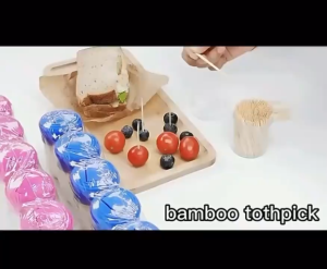 BG TUSUK GIGI MURAH MERIAH BAHAN BAMBU KUAT TAHAN LAMA REFILL ADA TABUNG / TUSUK GIGI REFIL