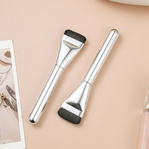 GotGo【มีสินค้าในสต๊อก】 แปรงรองพื้น หัวแบน แปรงเกลี่ยบีบีครีม หัวแปรงบาง ขนแปรงนุ่ม ไม่ทิ้งรอย สําหรับแต่งหน้า Foundation brush