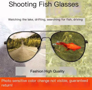 Fashion Photochromic Polarized Pilot Sunglasses For Men Women Driving UV 400 Protection Sun Glasses Eyeglasses