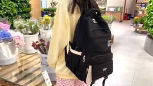 ยิ่งขึ้นในกระเป๋าเป้สะพายหลังแฟชั่น ญี่ปุ่น และ เกาหลีนักเรียน กระเป๋านักเรียนความจุสูง