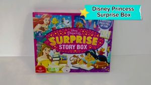 Disney Princess Surprise Story Box Boxset With 4 Books Stickers & Double Sided Poster For Kids
