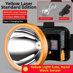 GUANGMINGDAJIANG | Inductive Super Bright Long Range Headlamp Outdoor Fishing Lithium Battery