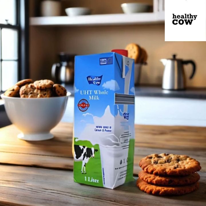 Healthy Cow Semi-Skimmed Milk 1Lx3 - Nutritious, Low Fat, Great Taste
