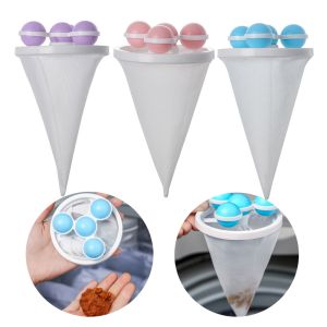 Bộ Lọc Tóc Máy Giặt Xoay Loại Mới Túi Bóng Làm Sạch Con Quay Hồi Chuyển Bộ Lọc Sợi Bẩn Phụ Kiện Giặt Là