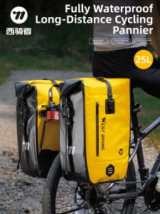 West Biking | Waterproof Large Capacity Rear Rack Bag
