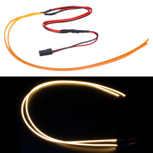 LED Strip Lights Night Spotlight Flexible Cuttable Decoration for 1/18 1/24 RC Cars SCX24 TRX4M Upgrade Parts DIY Accessories
