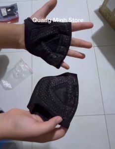 Găng tay nam nữ tập tạ tập gym bảo vệ lòng bàn tay hở mu thoáng mát
