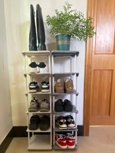 Pelise 8 Layers Shoe Rack Organizer Multi-layer Space Saving Storage Shelves shoe organizer shoe