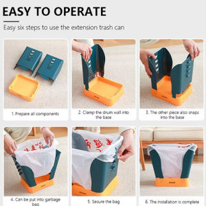 E202 Tong sampah lipat portable