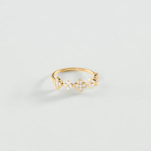 AGATHA | Lucky Four-leaf Clover Dopamine Ring