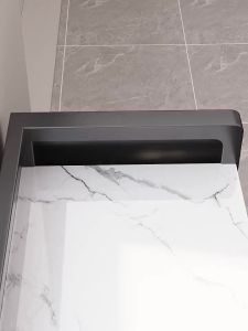 Island Counter Table Kitchen Island Kitchen Island Table For Kitchen Movable Island Table 3C Glass Double-Door Floor Multifunctional Storage Meal Side Combination Storage