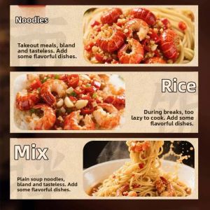 WENXIANGZAN | Garlic Spicy Original Shrimp Sauce Condiment