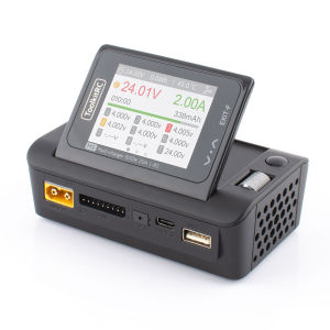 ToolkitRC M9 600W USB Fast Charing DC Smart Charger with Audio Function Adjustable Screen Angle For 1-8S Lipo LiHv LiFe Battery