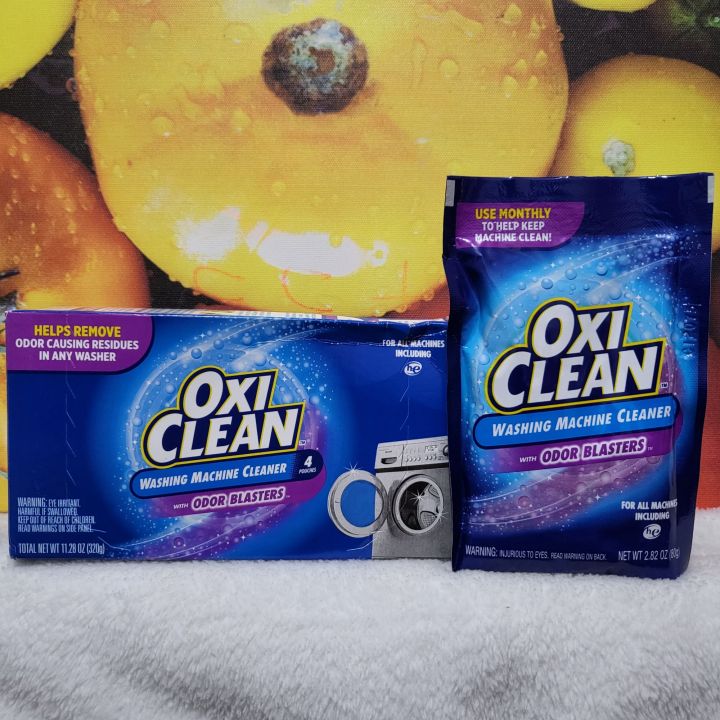 OxiClean Washing Machine Cleaner with Odor Blaster 80grams