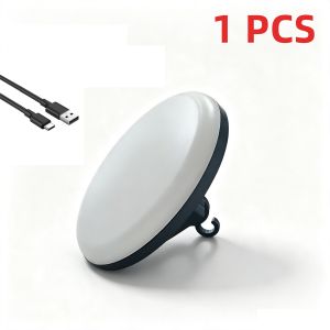 Đèn Cắm Trại Từ Tính Có Thể Sạc Lại Bằng USB Đèn Lều LED Chống Nước Có Móc Treo Ngoài Trời Di Động Cho Chợ Đêm Câu Cá Đi Bộ Đường Dài