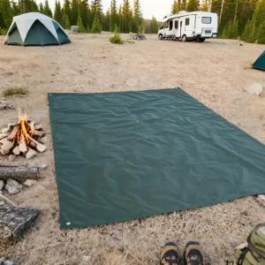 Heavy-Duty Thickened Non-Slip Camping Mat Portable Oxford High-Quality Ground Mat for Camping Hiking Beach & Outdoor Scenes