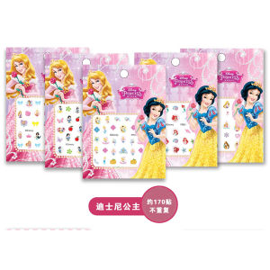 Frozen Elsa Princess Nail Stickers Disney Mickey Minnie Snow White Doll Cartoon Stickers Childrens Toy Birthday Christmas Gifs