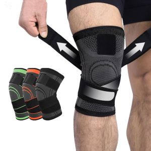 1PC Elastic Nylon Sport Compression Knee Pads Sleeve for Sports Fitness Running Cycling Weightlift