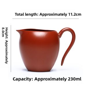CANGHUTIANXIA | Durable Heat-Resistant Fairness Tea Cup Graceful Neck