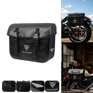 Universal Motorcycle SaddleBag Motorbike Side Bags Storage Tool For Harley Suzuki Kawasaki Yamaha Harley Backseat Bag