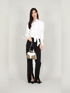 Original Womens Bag Pepper Handbag One Shoulder Crossbody Bag Flower Postman Bag Snake Pattern Hourglass Bag C1325 size: 22*16*10cm