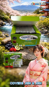 Cover3 V6 Jen & Jen Detox Formula with Natural Enzymes and Lactobacillus - Multi-Pack 5 Color Fiber for Digestive Health